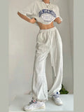 Women Cool Comfortable Wide Leg Sweatpants