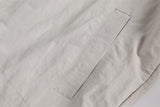 Long Zip-up Denim Jacket
