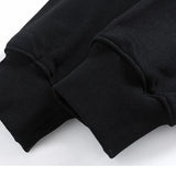Chic Side Pockets Graffiti Graphic Hoodie