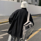 Zip-Up Turn Down Collar Jacket