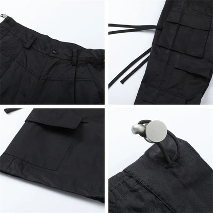 Stylish Gothic Cargo Women Pants