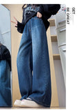 Comfortable High Waist Wide Leg Jeans