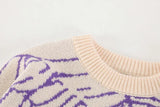 Spider Pattern High-Quality Knitted Sweater