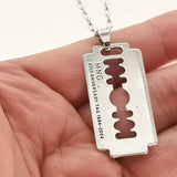Timeless Razor Blade Necklace