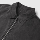 Vintage Turn-down Collar Windbreaker