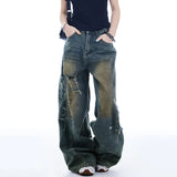 Vintage Butter-Smooth Denim Wide Leg Jeans