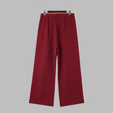 Korean Style High Waist Stripe Pants