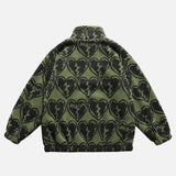 Winter Casual Lamb Wool Parka Fur Jacket