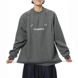 Retro Embroidery Pullover Casual Sweatshirt