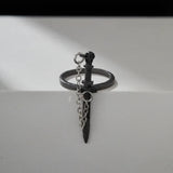 Y2K Desirable Gothic Geometric Rings