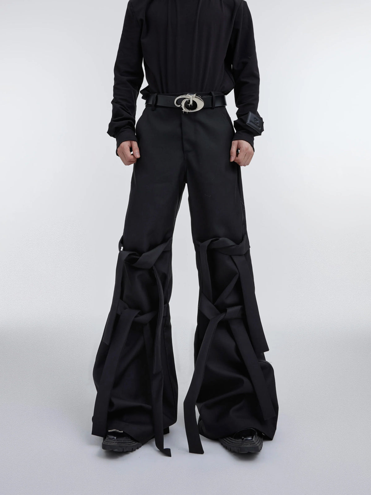 Y2K Black Baggy Pants