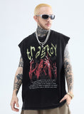 Gradient Retro Sleeveless T-shirt