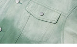 Vintage Gradient Denim Jacket