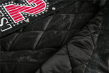 Winter Streetwear Thick Patchwork Varsity Leater Jacket