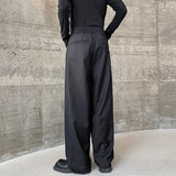 Split Front Draped Pants