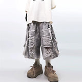 Vintage Streetwear Ripped Hole Denim Jorts