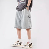 Baggy High Blue Denim Jorts