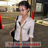 Y2K Stripes and Style Shirt