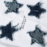 Pentagrams Patchwork T-Shirts
