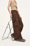 Turn-down Waist Cargo Pants