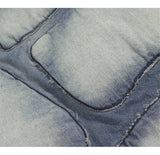 Vintage Distressed Patch Denim Jorts