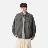 Versatile Casual Button-Up Denim Jacket