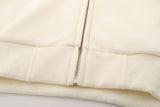 Star Embroidery Zip-up Jacket