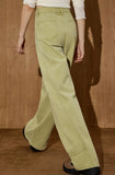 Green American High Waist Wide Leg Jeans