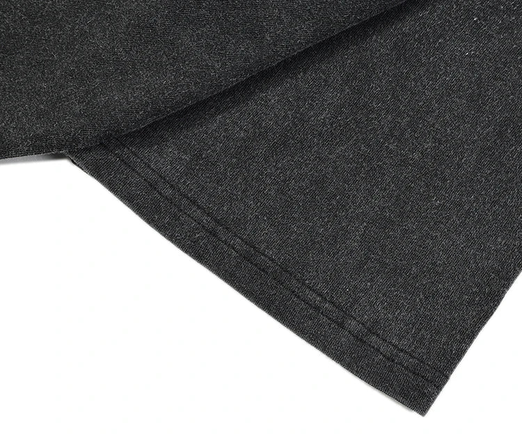 Oversized Washed Black Graphic T-Shirt