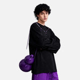 Lucky Gourd Embroidered Long Sleeve T-Shirt