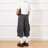 Comfortable Workwear Hip Hop Cargo Jorts