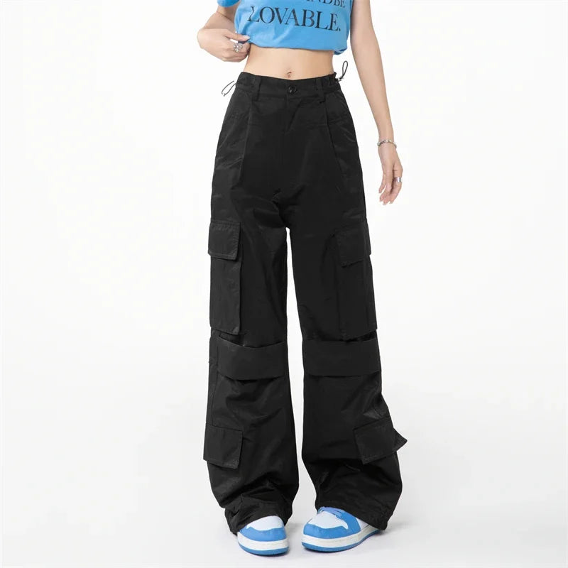 Stylish Gothic Cargo Women Pants