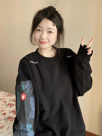 Cav Empt Round Neck Lined Sweatshirt