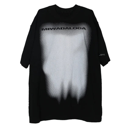 Abstract Graffiti Pattern Casual Summer T-Shirt