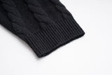 Gothic Stitched Knitted Sweater