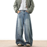 Baggy Handsome Wide Leg Denim Jeans