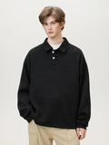 Casual Ancient Money Lapel Collar Sweatshirt