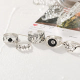5 Pieces Billiards Casino Rings