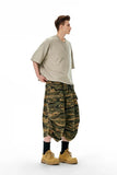 Trendy Jungle Camo Cargo Jorts