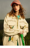 Vintage Flower Embroidery Jacket
