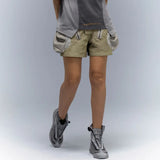 Raw Hem Realness Spiced Punk Cargo Short