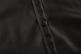 Leather Short Sleeve Shirt