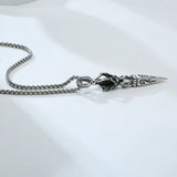 Retro Trendy Buddha Vajra Pendant Necklace