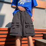 Retro Japanese Cargo Pocket Shorts