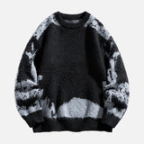 Y2K Stylish Hip Hop Knit Sweater