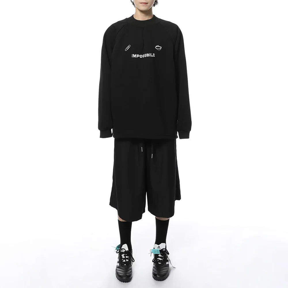 Retro Embroidery Pullover Casual Sweatshirt