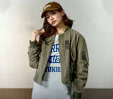 Vintage Retro Thick Cotton Bomber Jacket