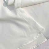 Plain White Oversized Shirt With Tie