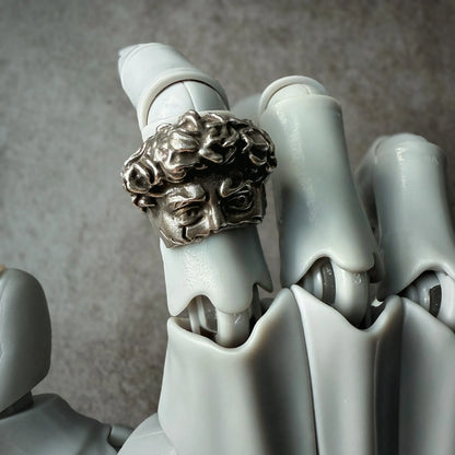 Adjustable Retro Gothic Copper Ring