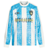 Elevated Tie Dye Mesh Striped Long Sleeve T-Shirt